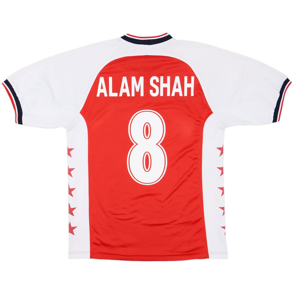 2001 Singapore Home Shirt Alam Shah #8 - 9/10 - (L)