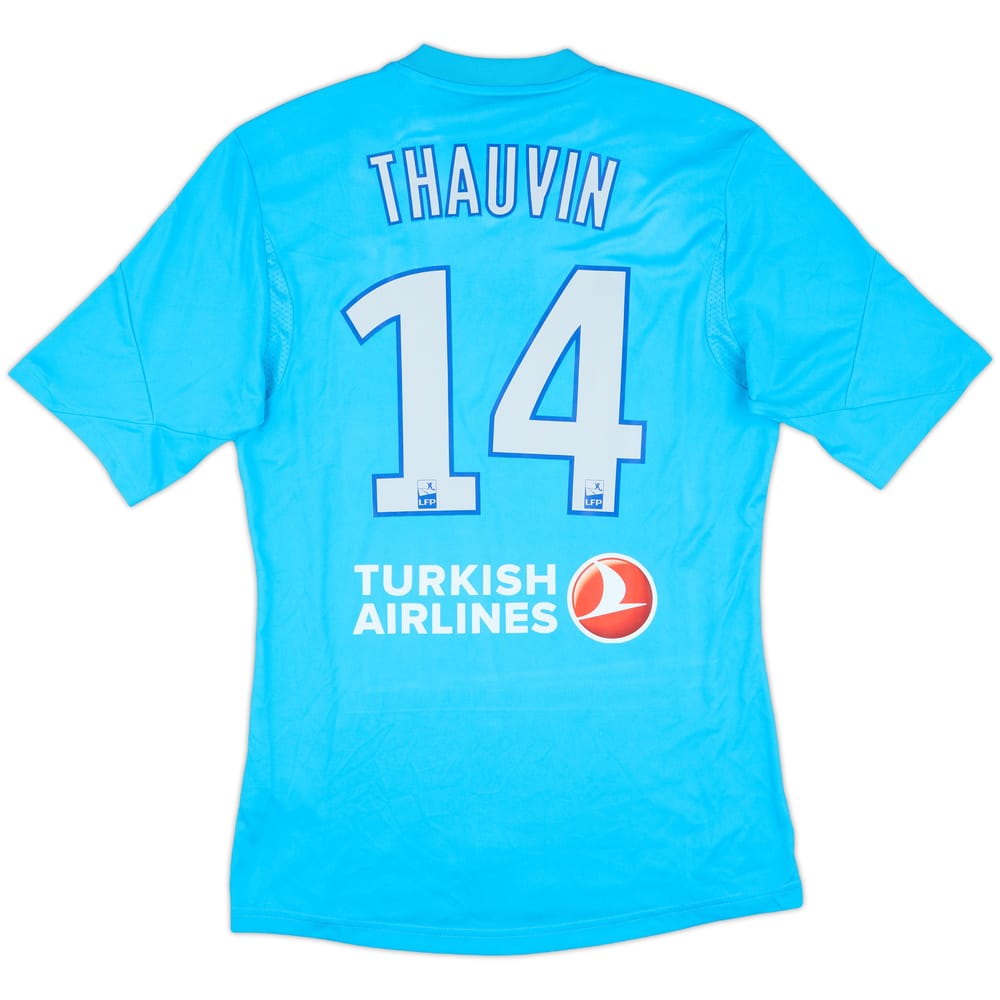 2013-14 Olympique Marseille Third Shirt Thauvin #14 - 5/10 - (S)