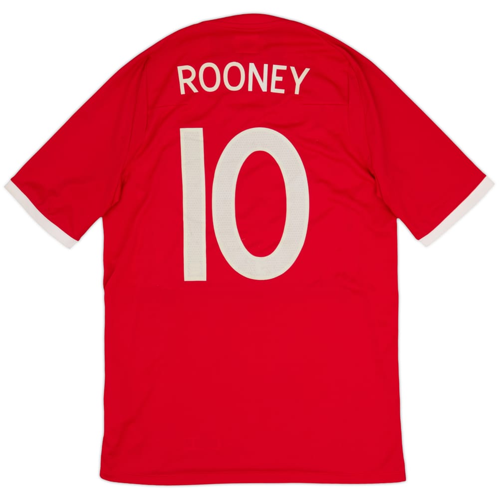 2010-11 England Away Shirt Rooney #10 (M)