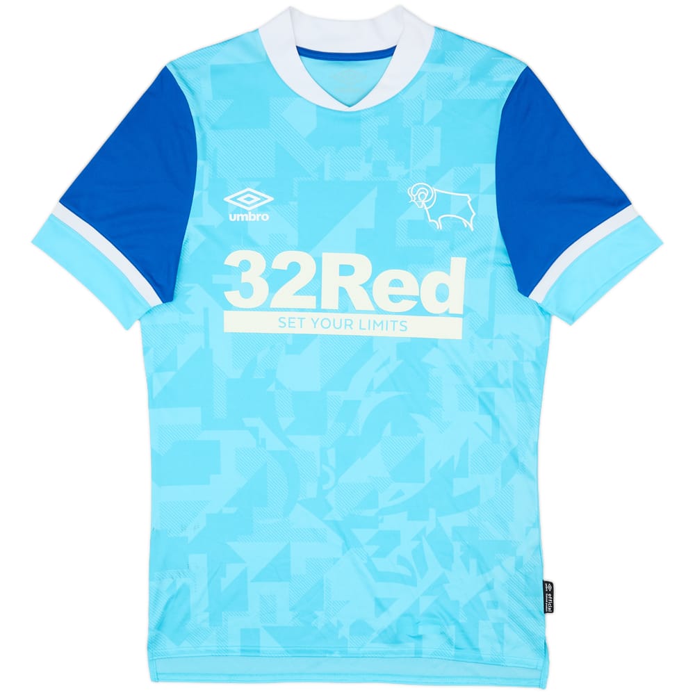 2021-22 Derby County Away Shirt - 7/10 - (S)
