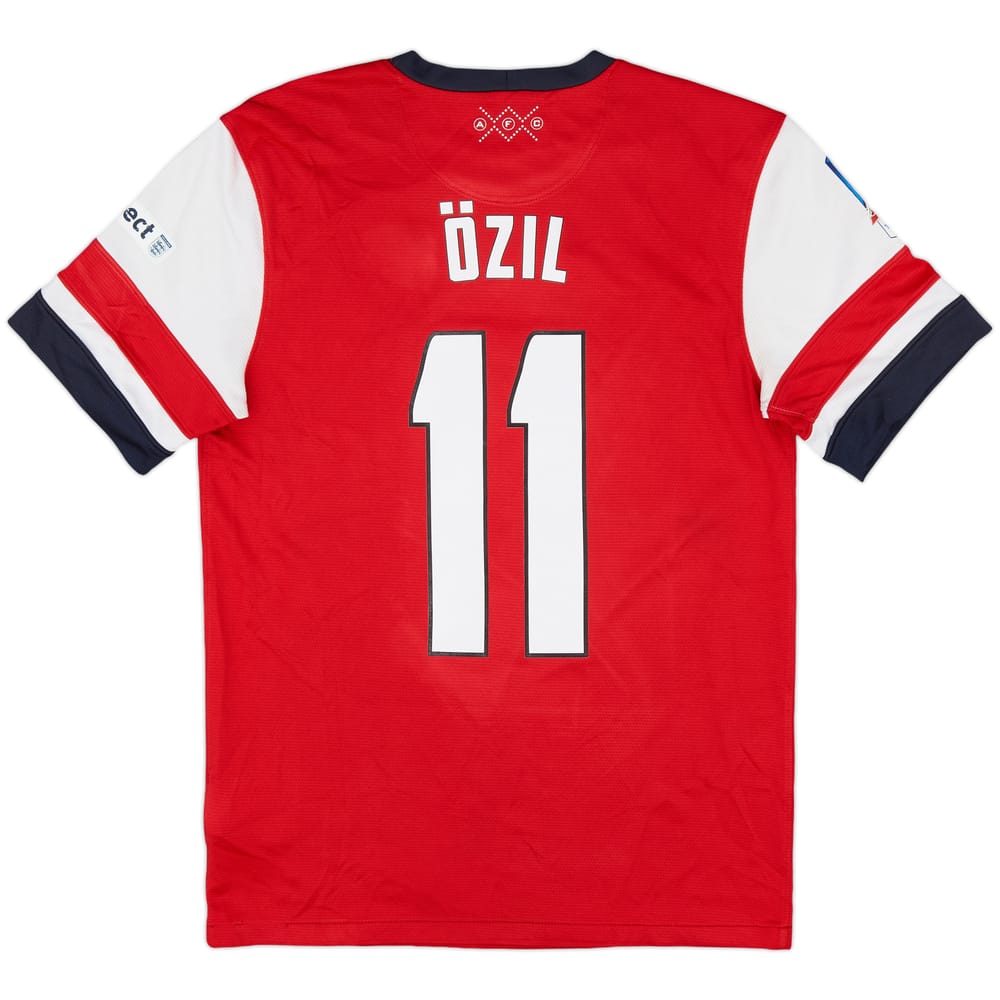 2012-14 Arsenal 'FA Cup Final' Home Shirt Ozil #8 - 7/10 - (S)