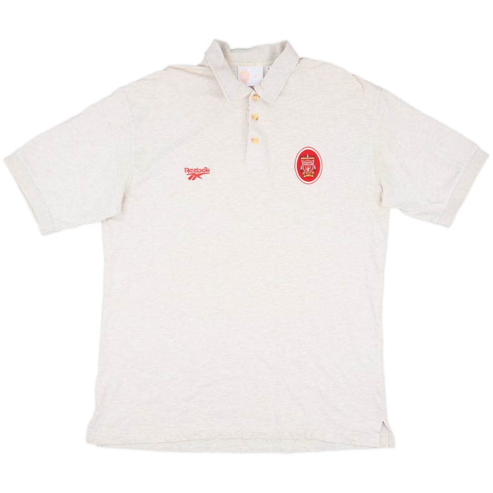 1996-97 Liverpool Reebok Polo Shirt - 8/10 - (M)