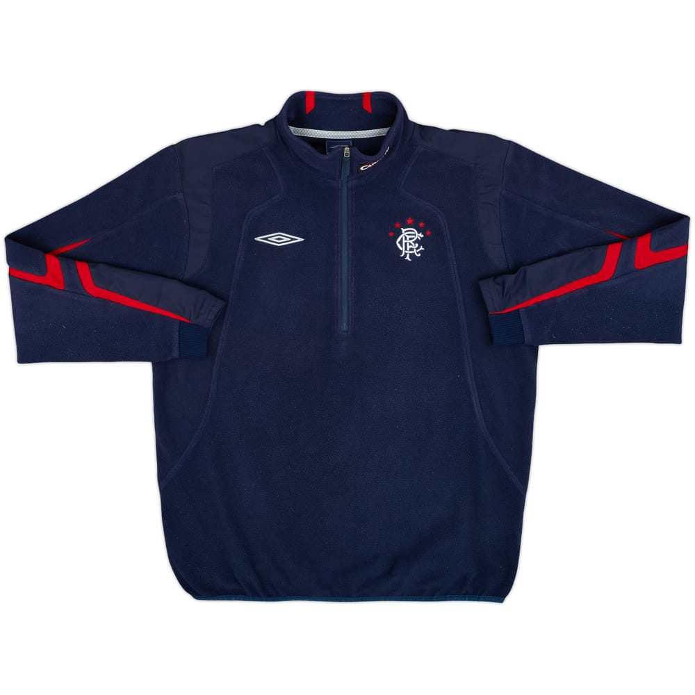2006-07 Rangers Umbro 1/4 Zip Fleece - 8/10 - (L)