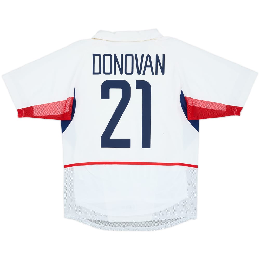 2002-03 USA Player Issue Home Shirt Donovan #21 - 10/10 - (S)