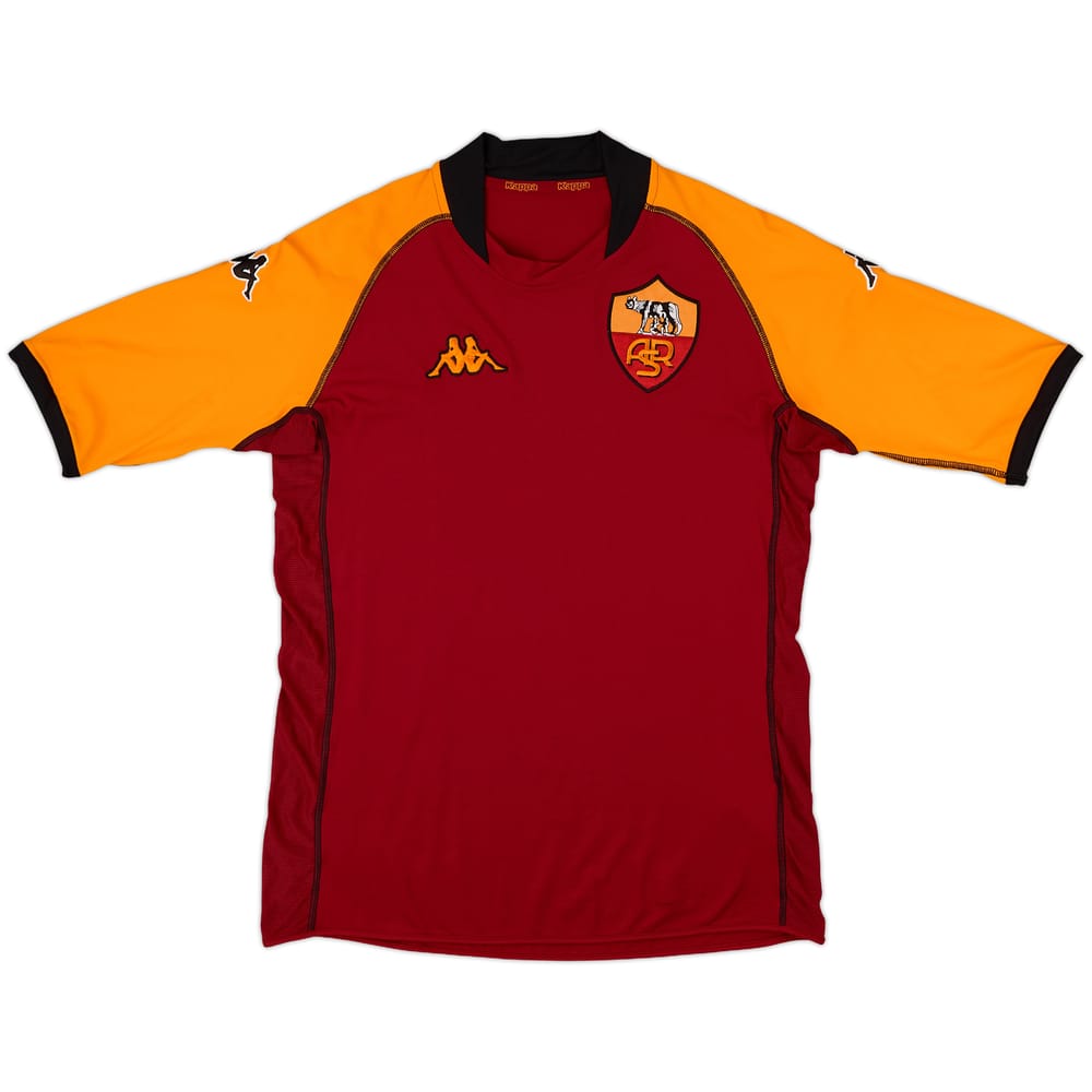 2002-03 Roma European Home Shirt - 10/10 - (L)