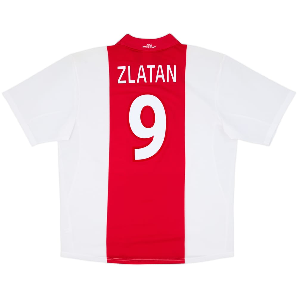 Camiseta de local del Ajax 2001-02 Zlatan #9 - 7/10 - (XL)