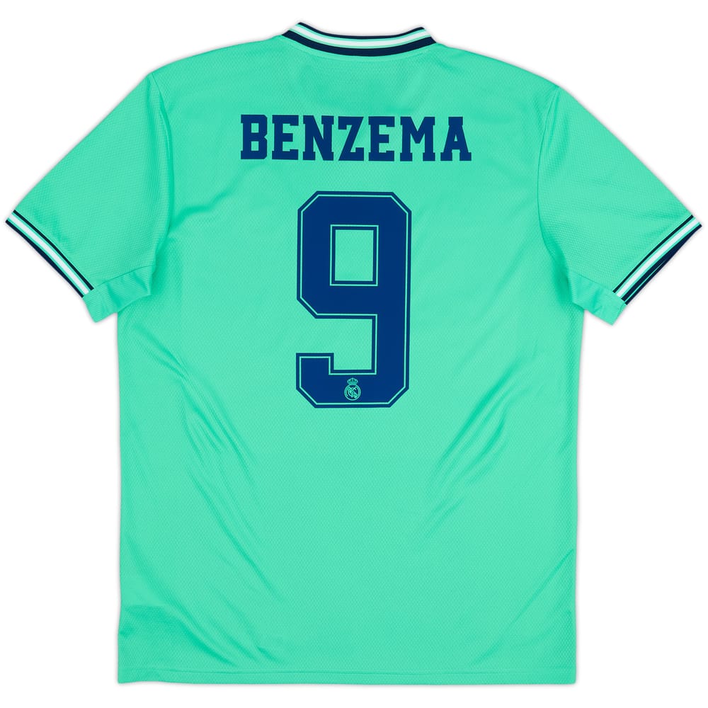 2019-20 Real Madrid Third Shirt Benzema #9 - 10/10 - (L)
