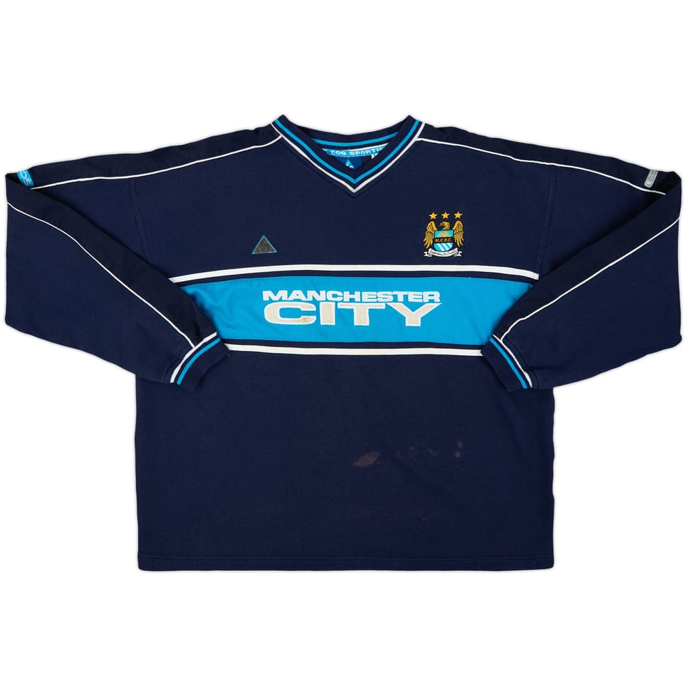 Sudadera Le Coq Sportif del Manchester City 2001-02 - 5/10 - (L)