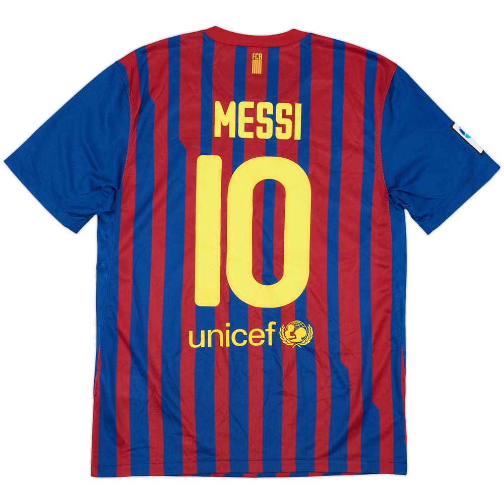 2011-12 Barcelona Home Shirt Messi #10 - 10/10 - (M)