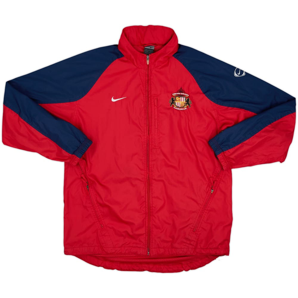 2003-04 Sunderland Nike Hooded Rain Jacket - 9/10 - (L)