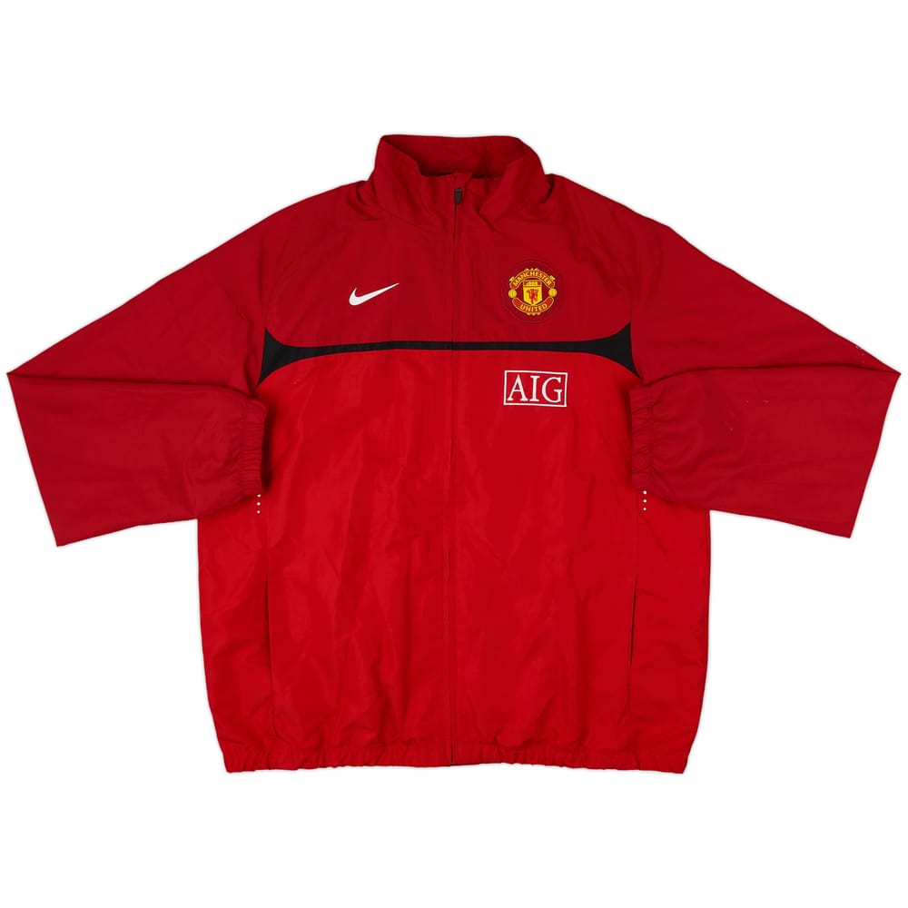 2010-11 Manchester United Nike Track Jacket - 9/10 - (XL)