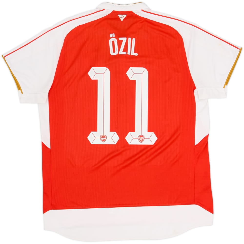 2015-16 Arsenal Home Shirt Ozil #11 - 7/10 - (XL)
