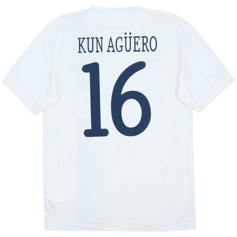 2013-14 Manchester City Third Shirt Kun Aguero #16 - 7/10 - (S)