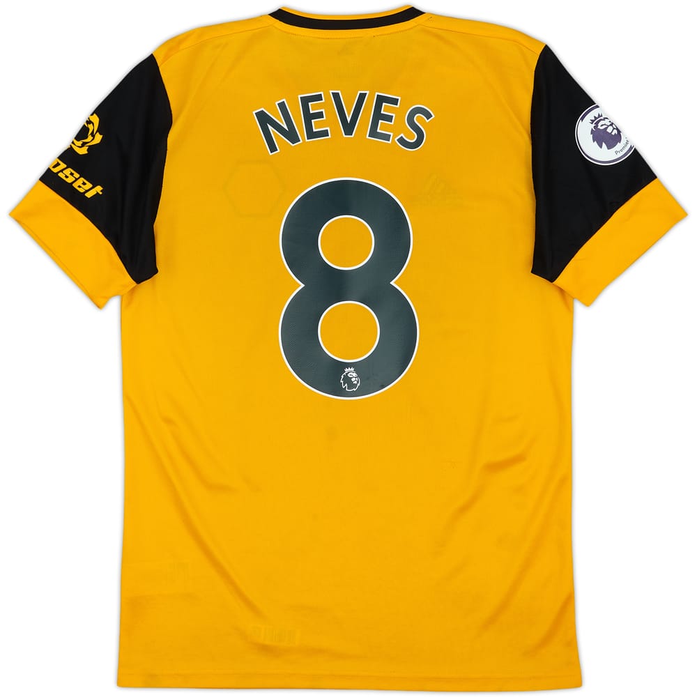 2020-21 Wolves Home Shirt Neves #8 - 6/10 - (S)
