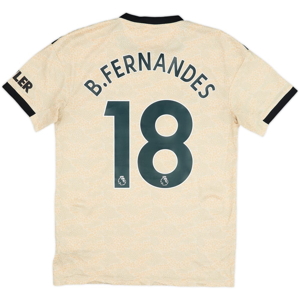 2019-20 Manchester United Camiseta de visitante B.Fernandes #18 - 6/10 - (S)