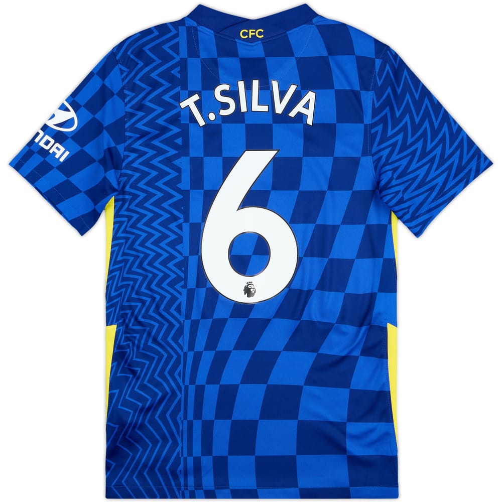 2021-22 Chelsea Home Shirt T.Silva #6 - 10/10 - (S)
