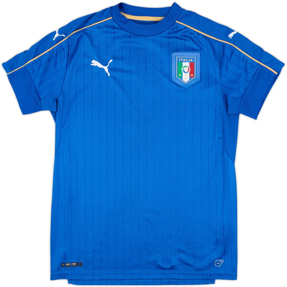 2016-17 Italy Home Shirt - 8/10 - (M)
