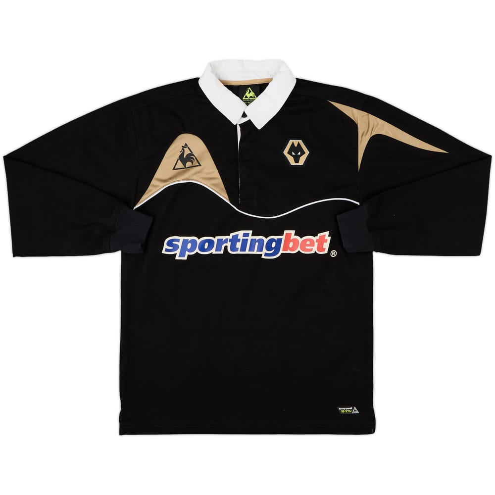 2009-10 Wolves Le Coq Sportif Polo L/S Shirt - 6/10 - (S)