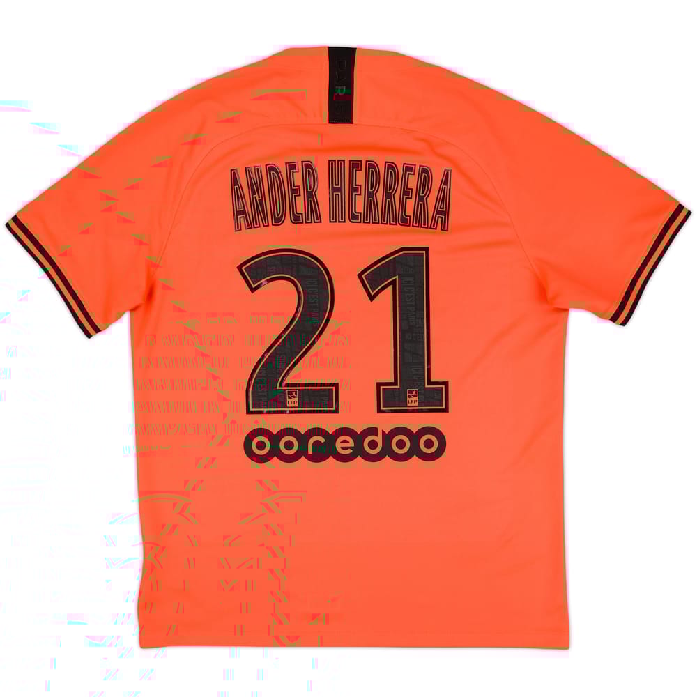 2019-20 Paris Saint-Germain Away Shirt Ander Herrera #21 - 8/10 - (L)