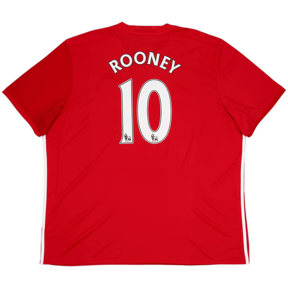 2016-17 Manchester United Home Shirt Rooney #10 (3XL)