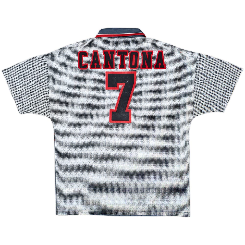 1995-96 Manchester United Away Shirt Cantona #7 - 6/10 - (M)
