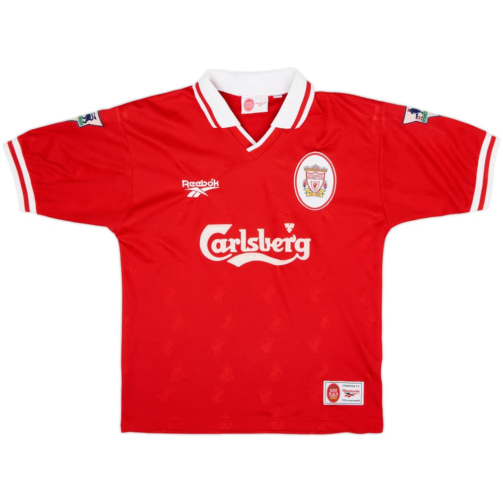 1996-98 Liverpool Home Shirt - 5/10 - (M)