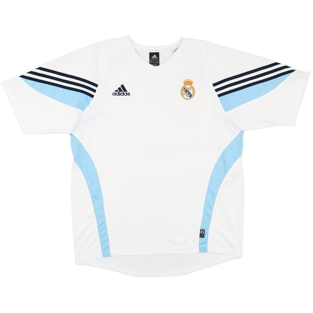 2003-04 Real Madrid adidas Training Shirt - 8/10 - (L/XL)