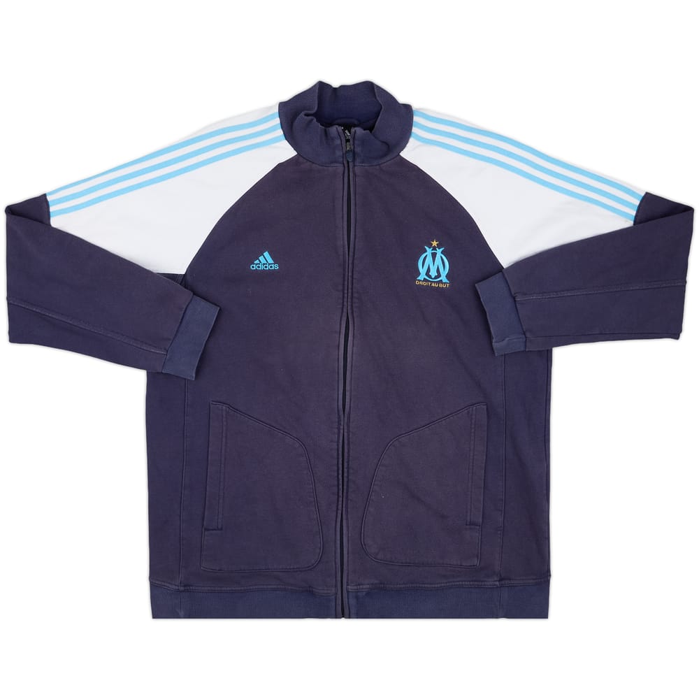 2007-08 Olympique Marseille adidas Track Jacket - 7/10 - (XXL)