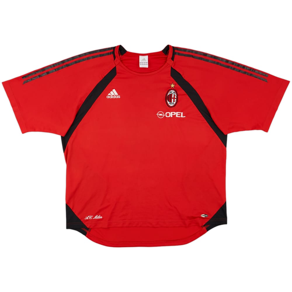 2005-06 AC Milan adidas Training Shirt - 8/10 - (3XL)