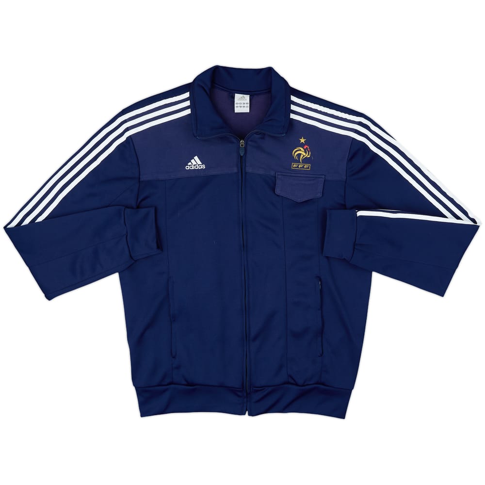 2007-08 France adidas Track Jacket - 8/10 - (XL)
