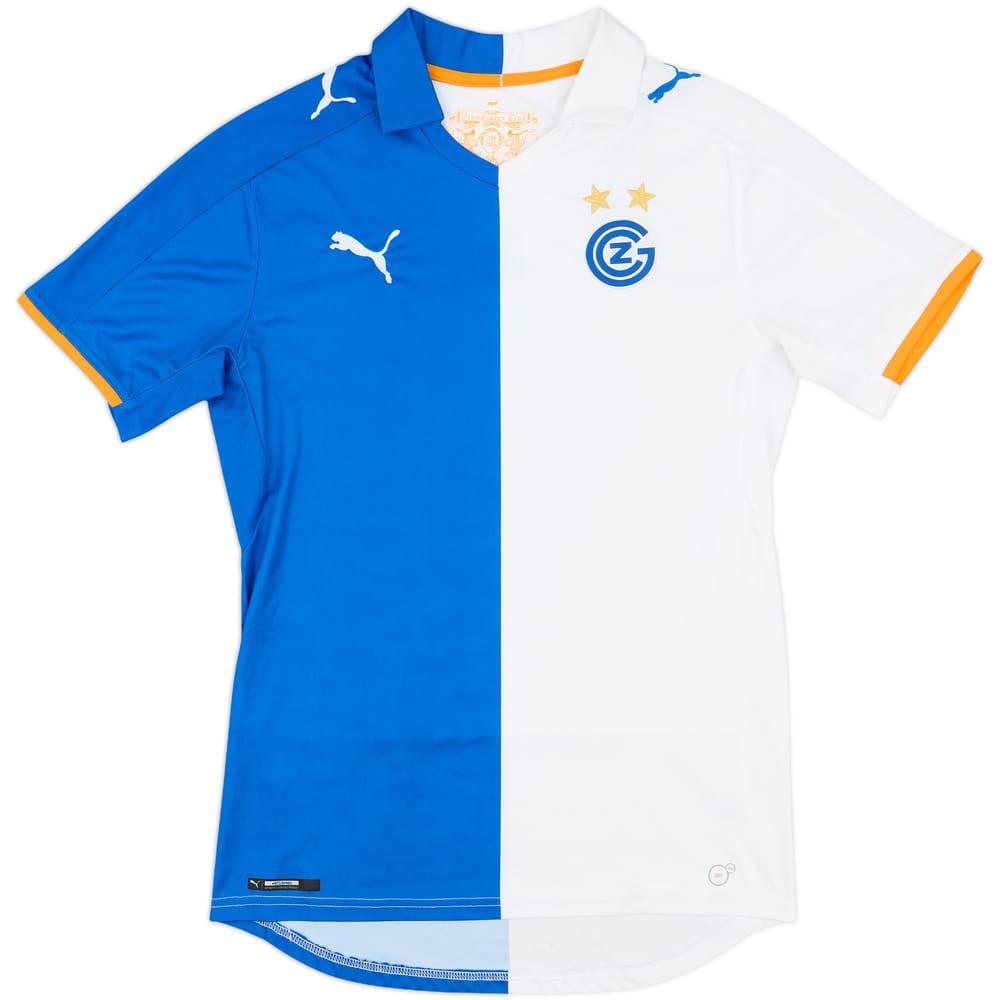 2016-17 Grasshopper Club Zurich Home Shirt - 7/10 - (S)