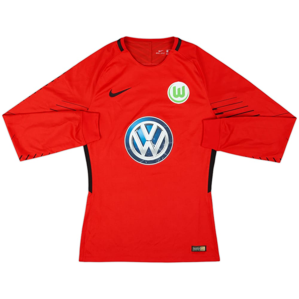 2017-18 Wolfsburg Authentic GK Shirt - 6/10 - (S)