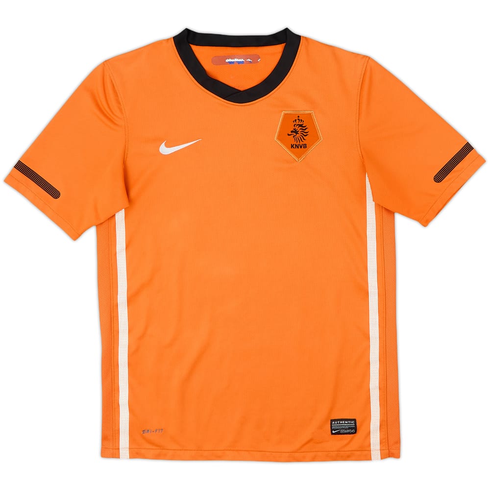 2010-11 Netherlands Home Shirt - 8/10 - (L.Boys)