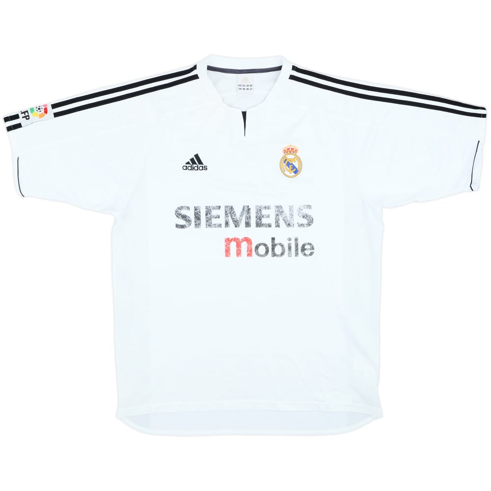 2003-04 Real Madrid Home Shirt - 5/10 - (L)