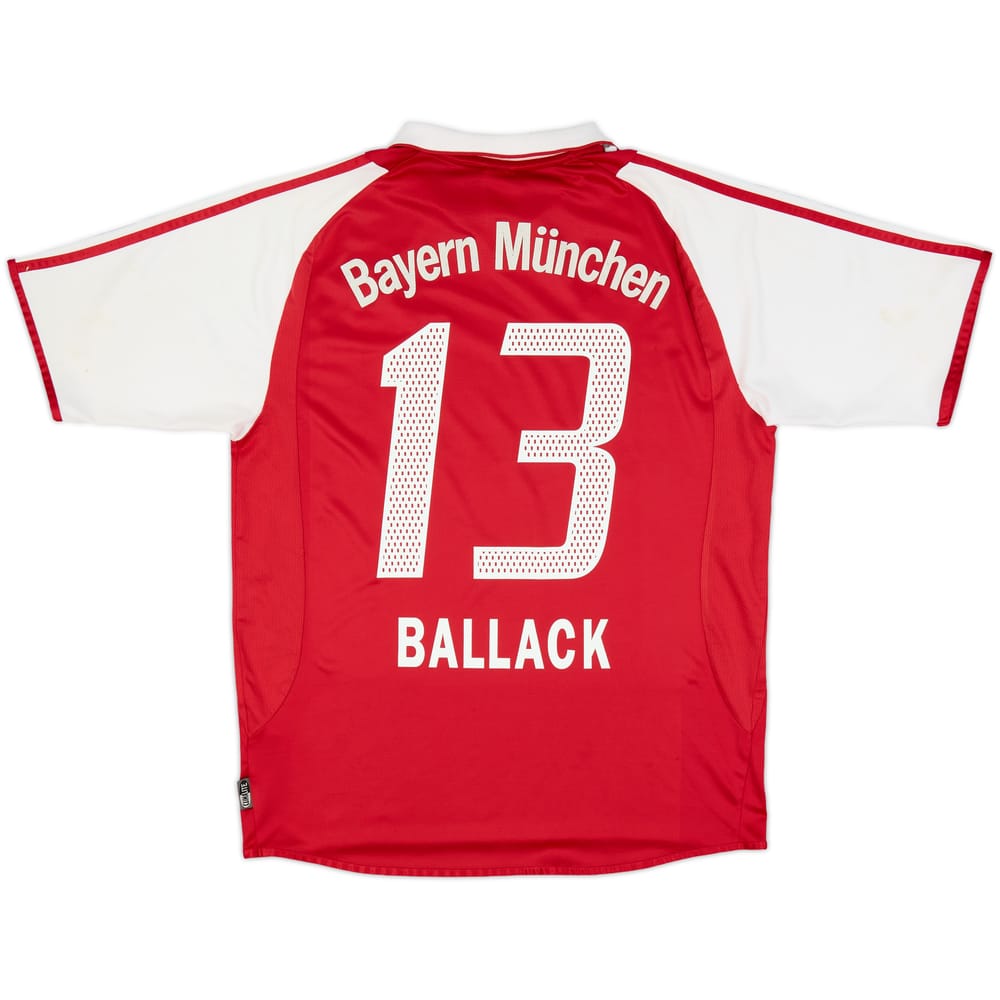 2003-04 Bayern Munich Home Shirt Ballack #13 - 5/10 - (M)