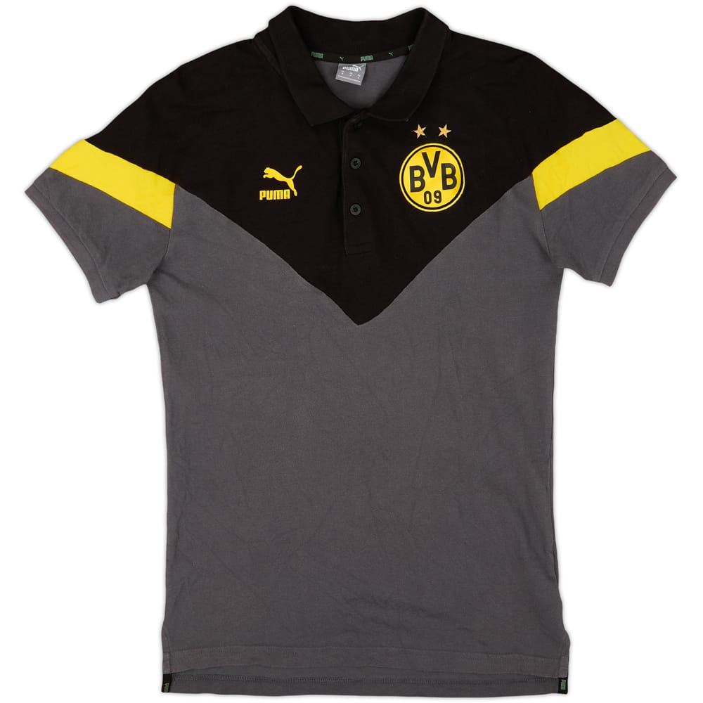 2019-20 Borussia Dortmund Puma Polo Shirt - 8/10 - (S)