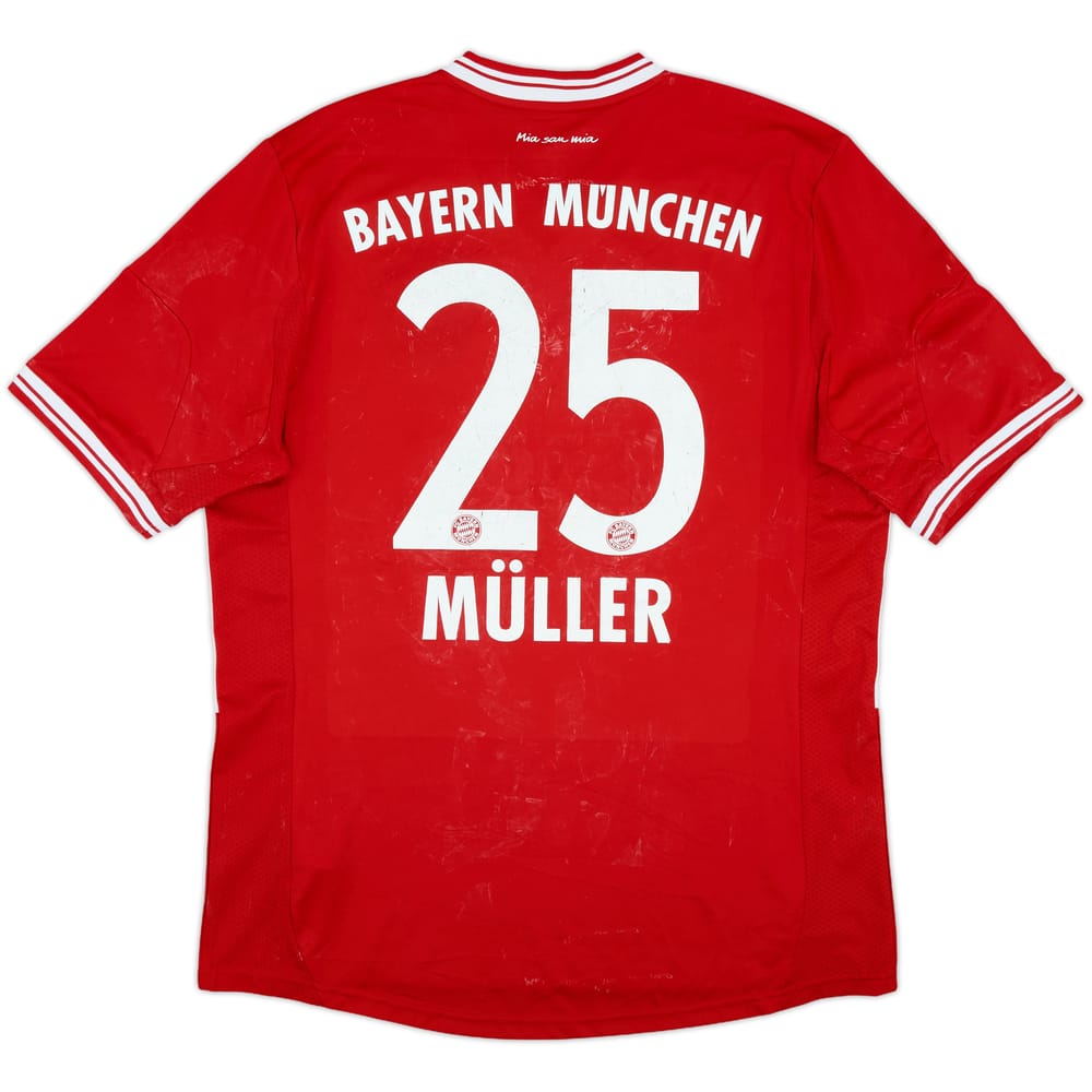 2013-14 Bayern Munich Home Shirt Muller #25 - 5/10 - (L)