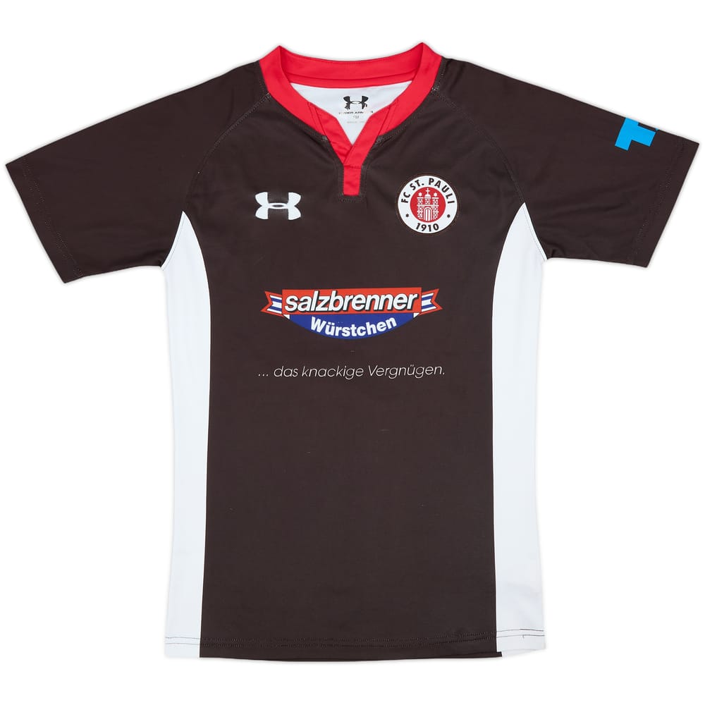 2016-17 St Pauli Under Armour 'Kids Club' Training Shirt - 7/10 - (S)