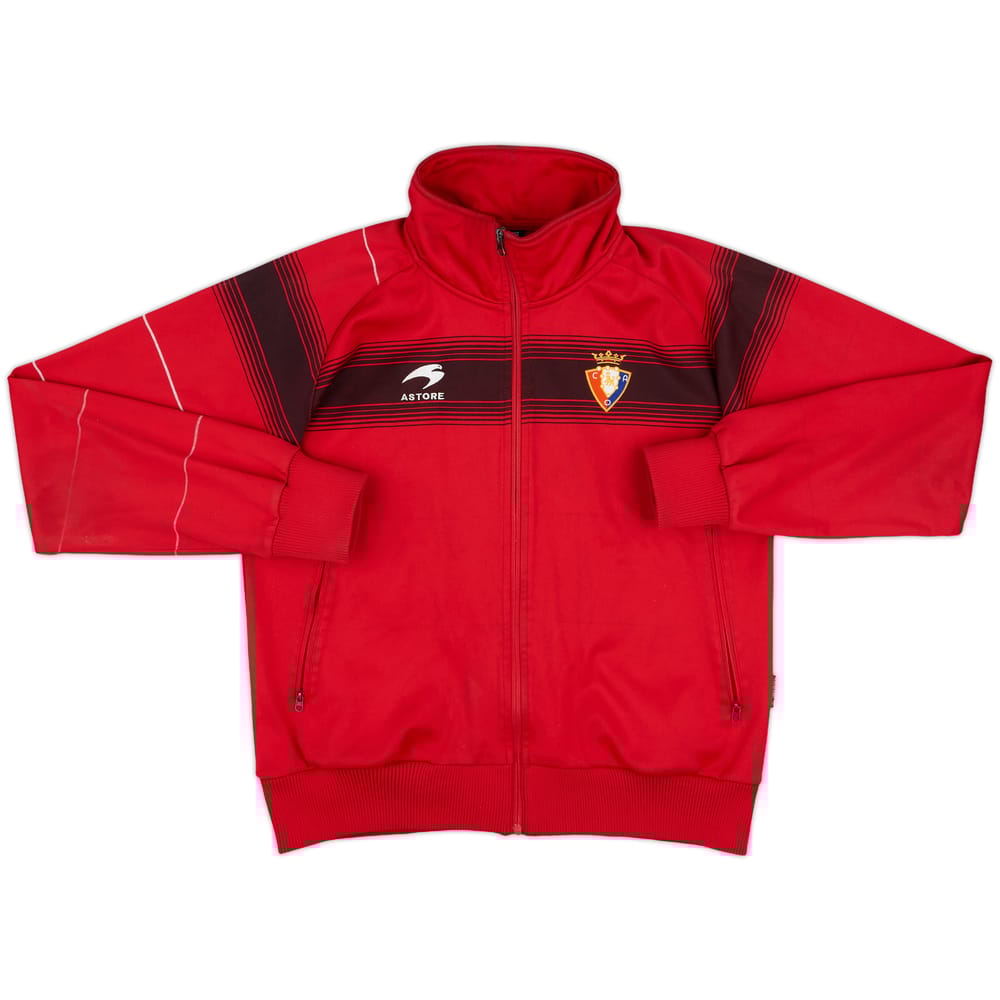 2007-08 Osasuna Astore Track Jacket - 8/10 - (S)