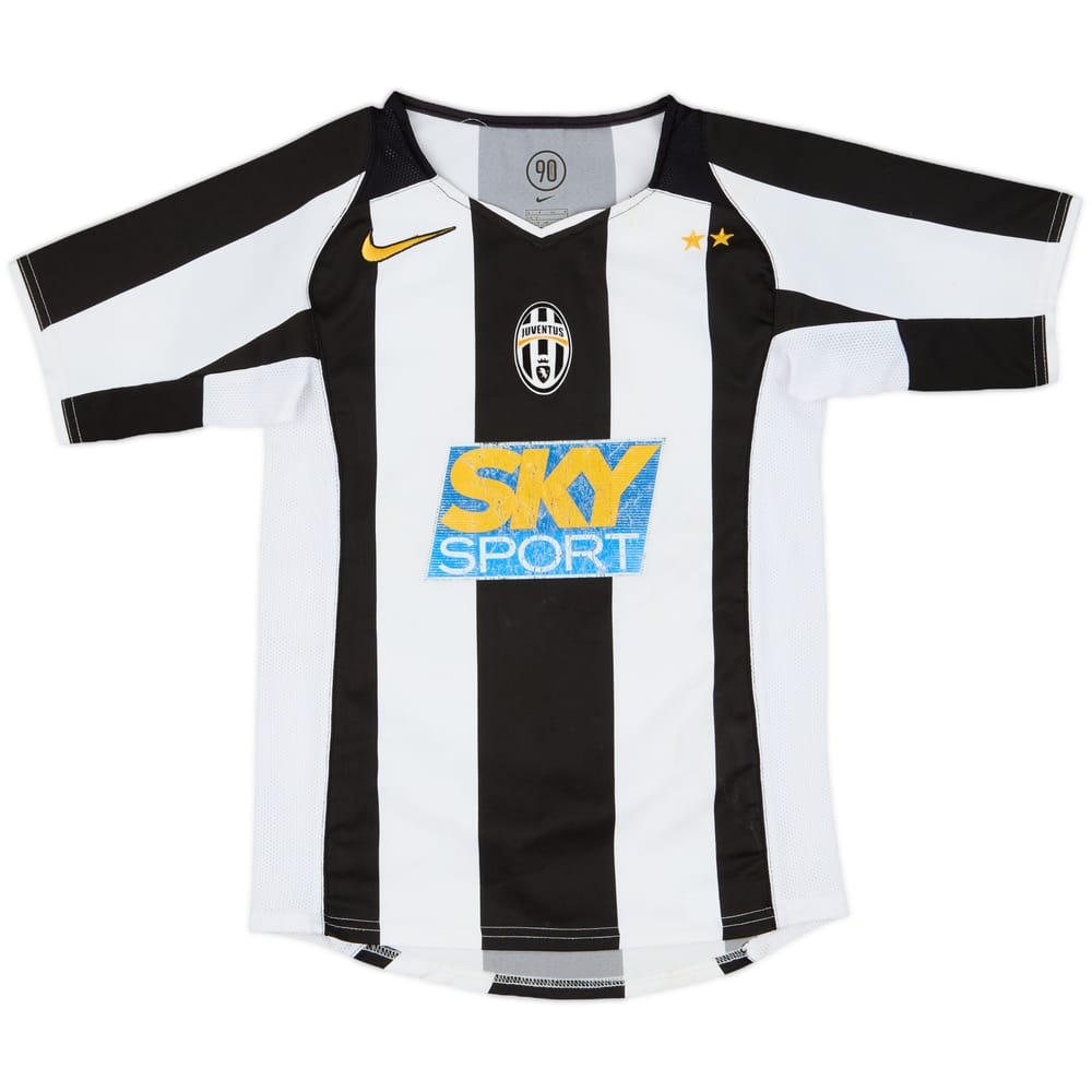 2004-05 Juventus Home Shirt - 5/10 - (S.Boys)