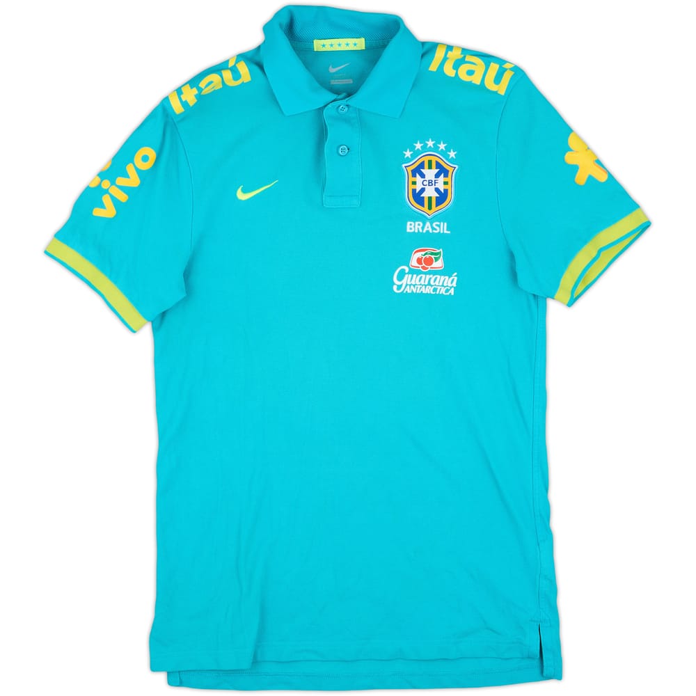 2012 Brazil Nike Polo Shirt - 8/10 - (M)