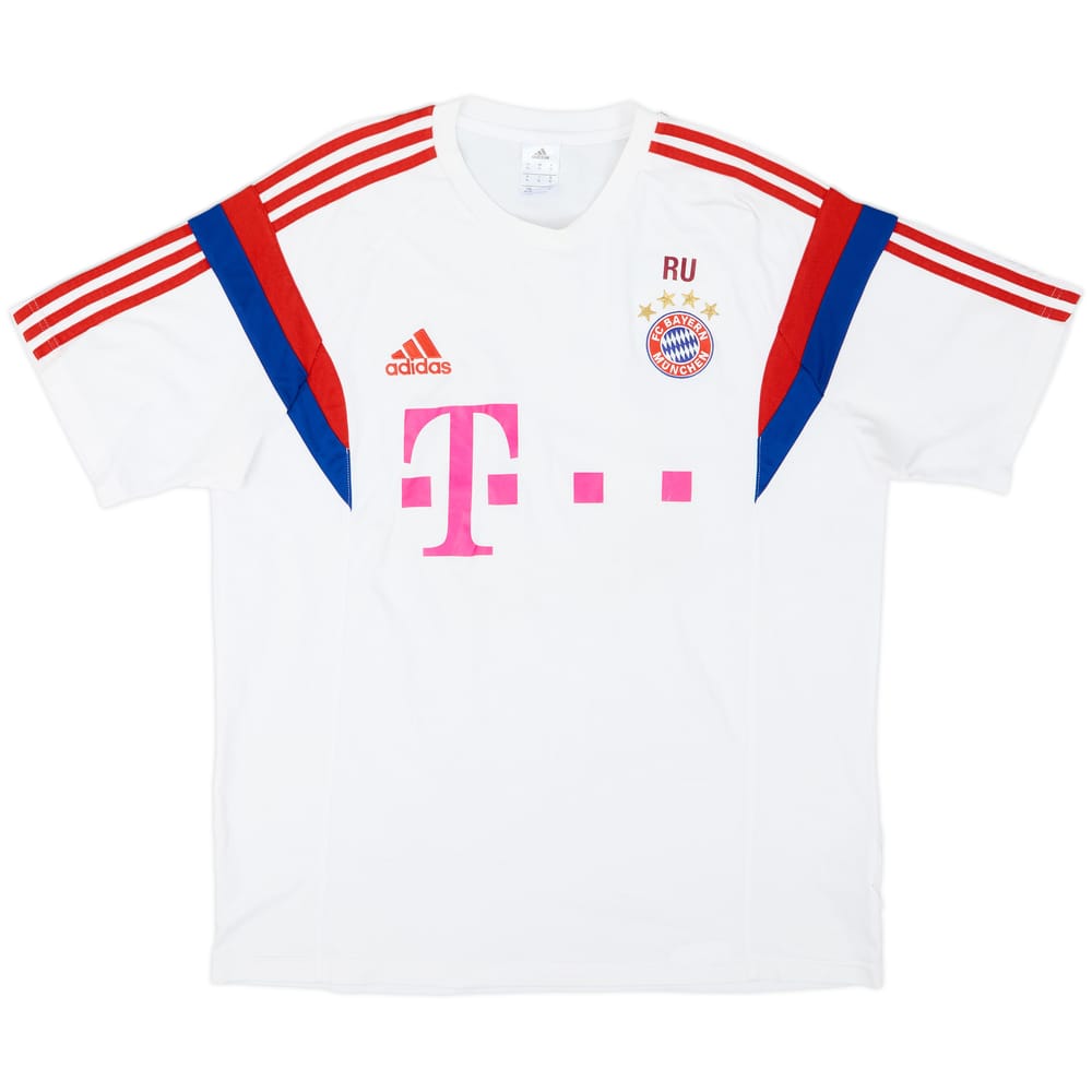 2013-14 Bayern Munich adidas Staff Issue Cotton Tee 'RU' - 7/10 - (XL)