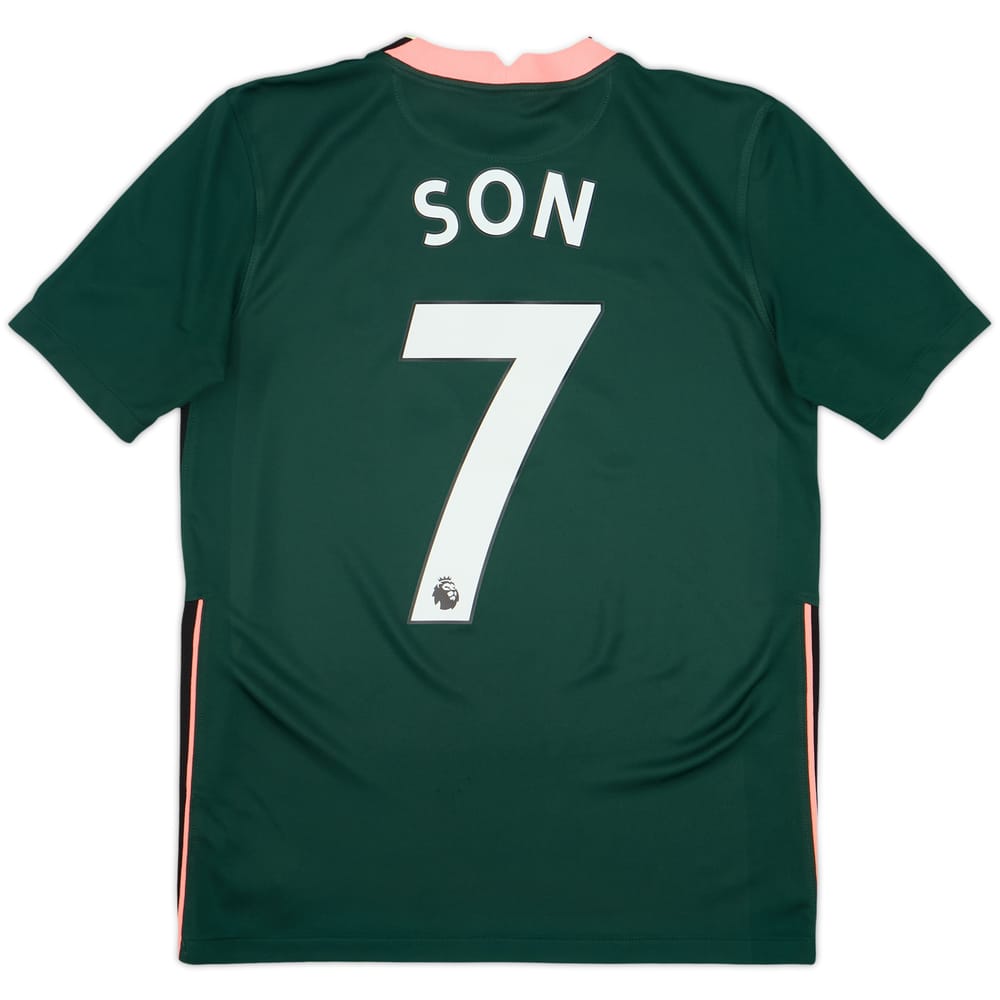 2020-21 Tottenham Away Shirt Son #7 - 9/10 - (XL.Boys)