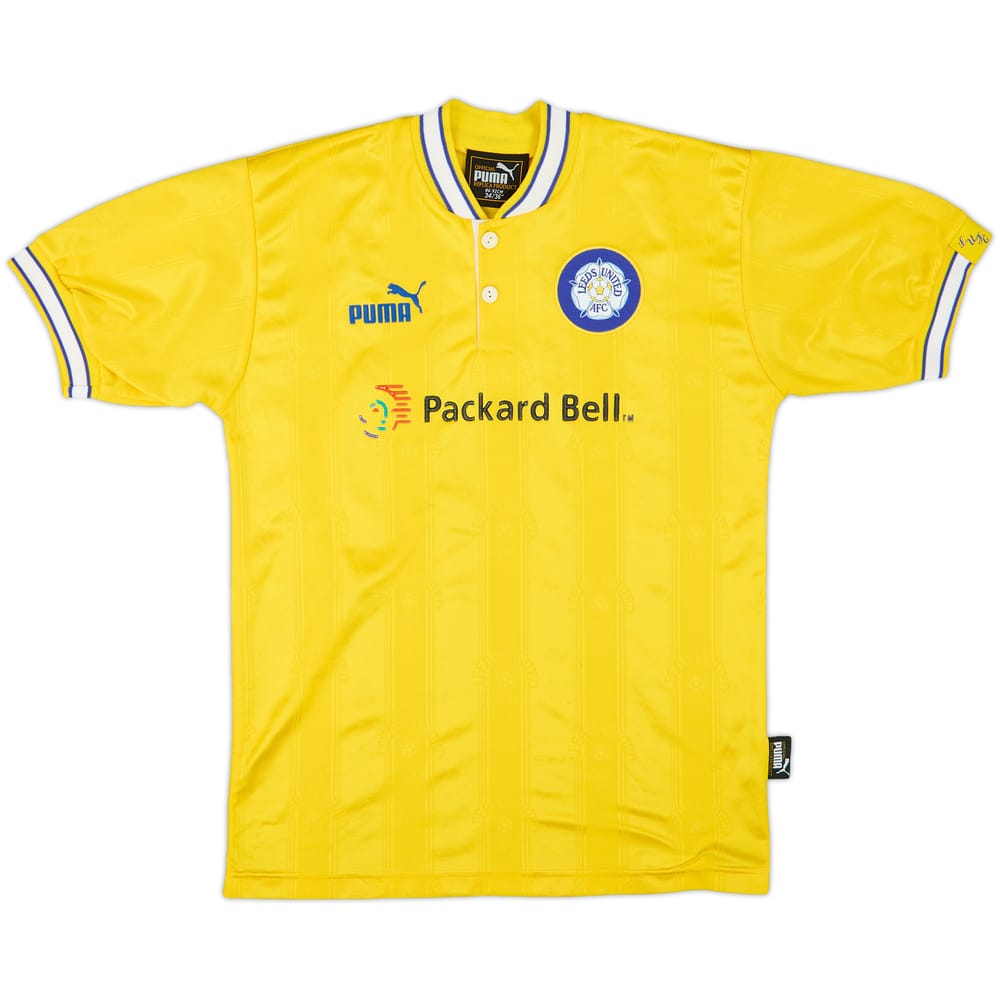 1996-99 Leeds United Away Shirt - 8/10 - (XL.Boys)