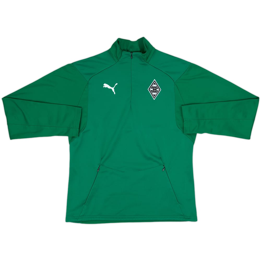 2017-18 Borussia Monchenglabach Puma 1/4 Zip Training Top - 8/10 - (M)