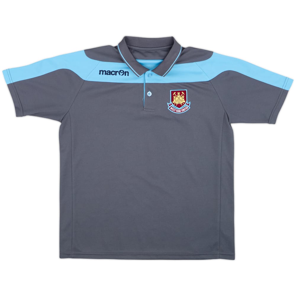 2012-13 West Ham Macron Polo Shirt - 5/10 - (S)