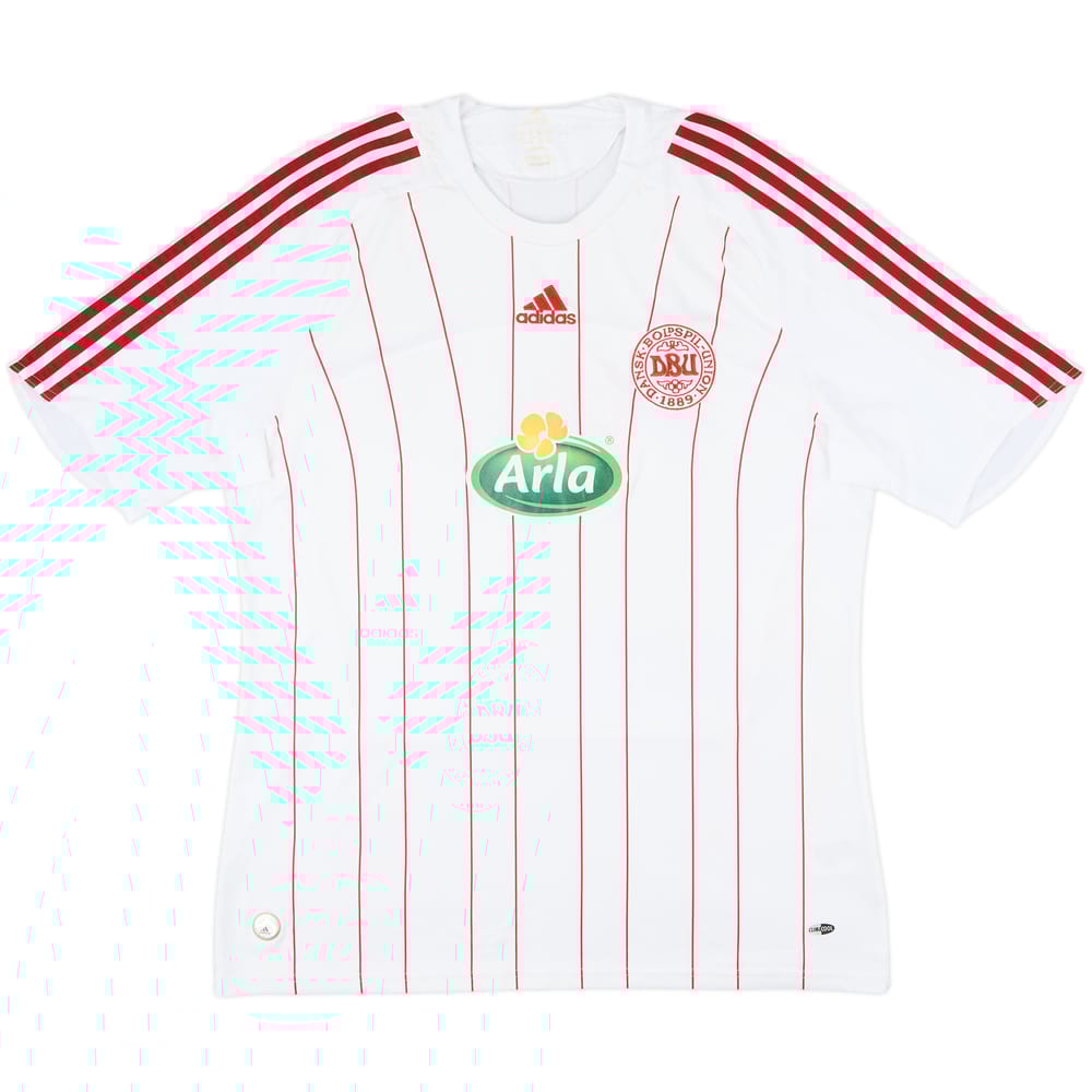 2008-09 Denmark adidas 'Fodboldskole' Away/Training Shirt - 8/10 - (XL)