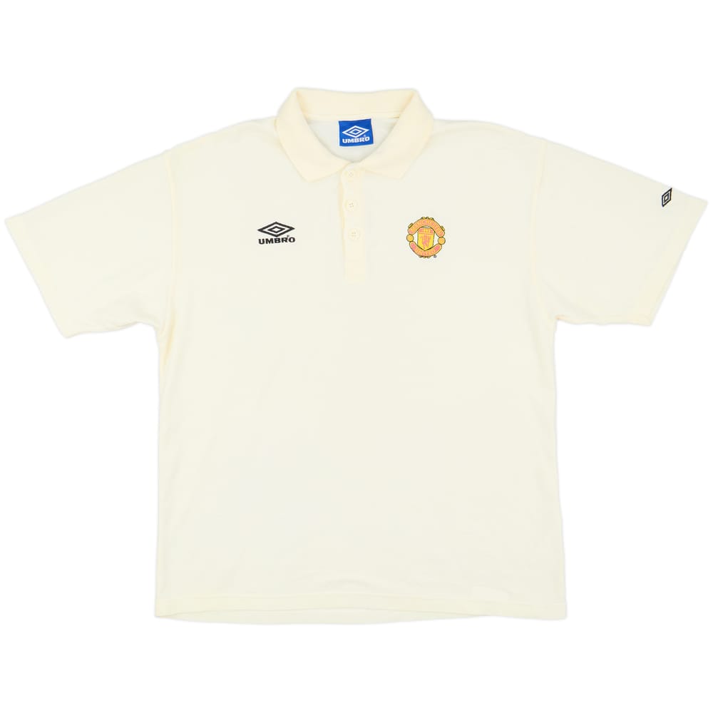 1998-99 Manchester United Umbro Polo Shirt - 5/10 - (XL)