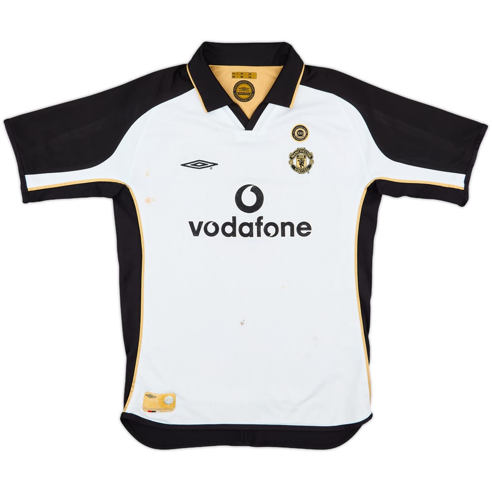2001-02 Manchester United Centenary Away/Third Shirt - 5/10 - (L.Boys)