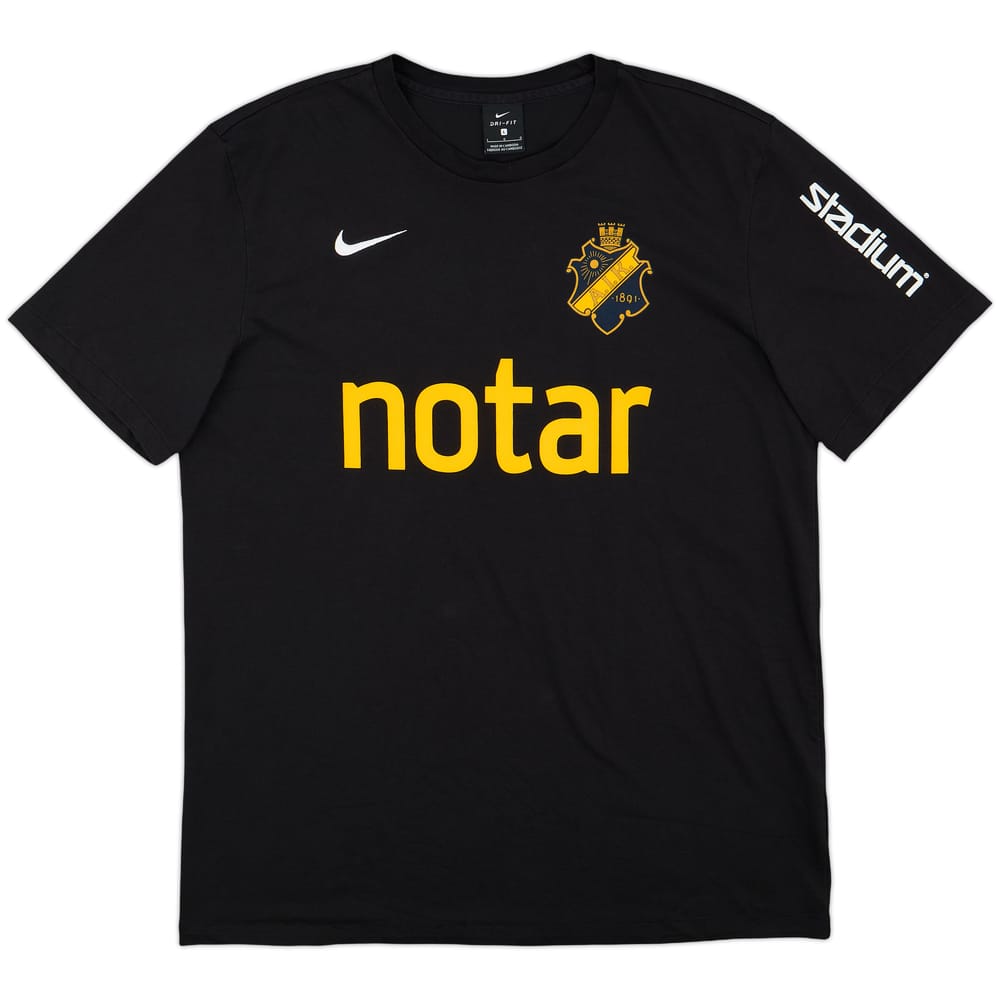 2019-20 AIK Stockholm Nike Cotton Training Tee - 8/10 - (L)
